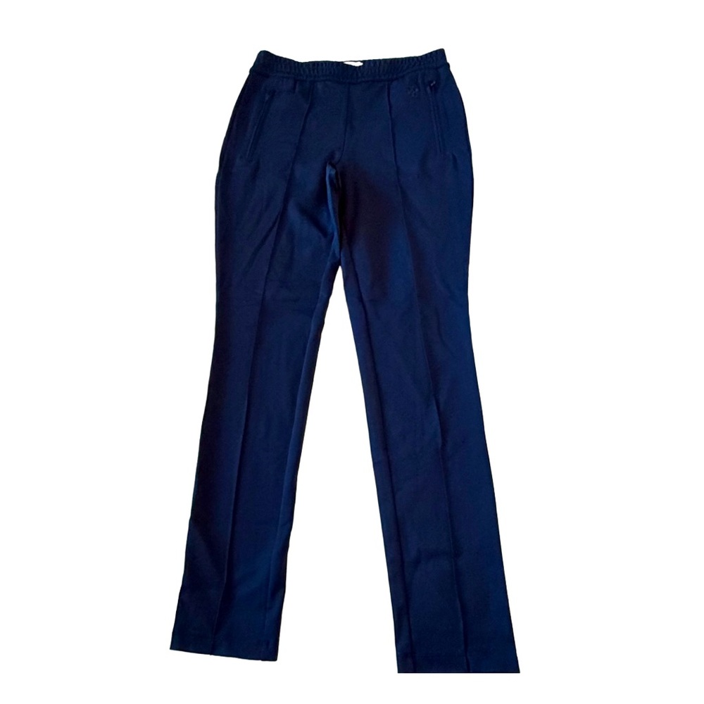 Tory Burch Womens Navy Blue Track Pants Size XS Elastic Waist Pull On Trousers
